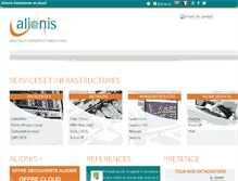 Tablet Screenshot of alionis.net